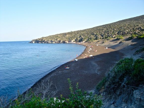 The remote and solitary beach of Pahia Ammos