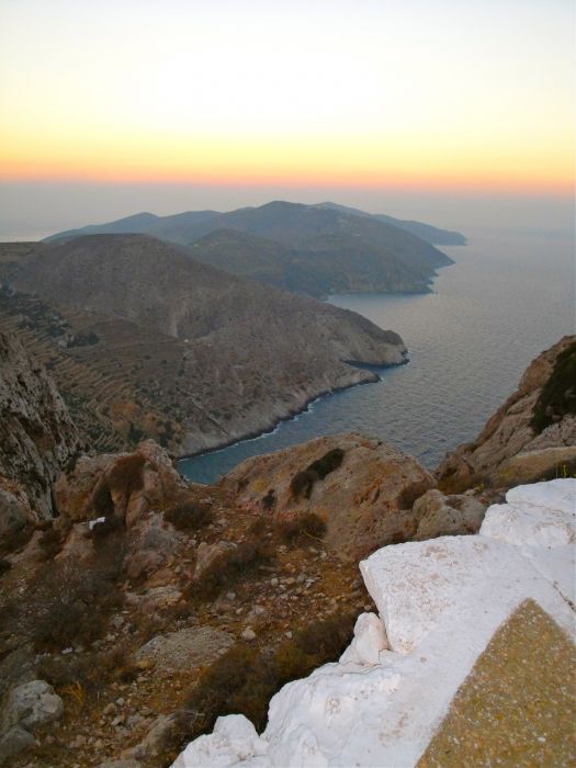 Sunset view from Panagia