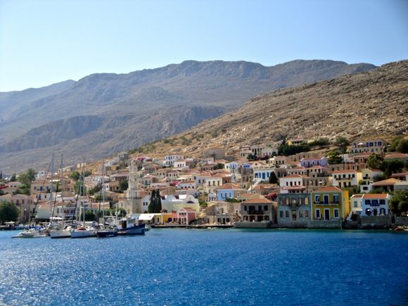 Halki from the Dodekanisos Express