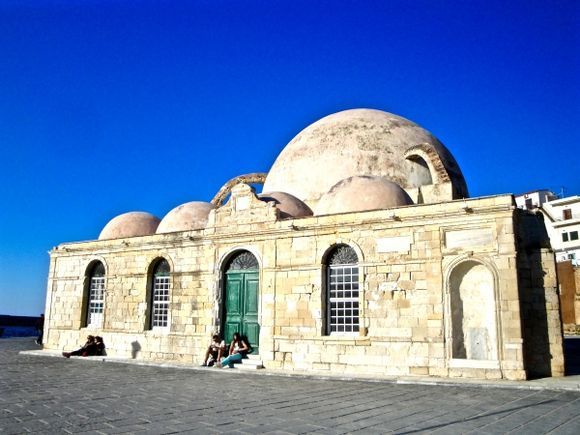Yali Zami Mosque in Chania harbour