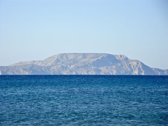 Iraklia island view from Psathi beach