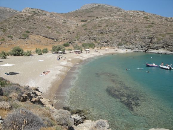 The beach of Agios Georgios n.1
