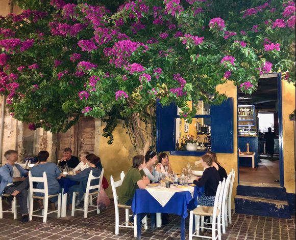 Turkish quarter Splantzia in Chania: it is a joy to have dinner in its beautiful corners!