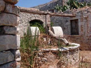 The old olive oil  mill near Stoupa