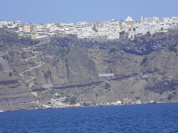 Old Port Fira Santorini 1