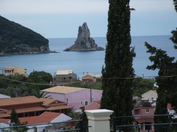 view from Agios Gordios