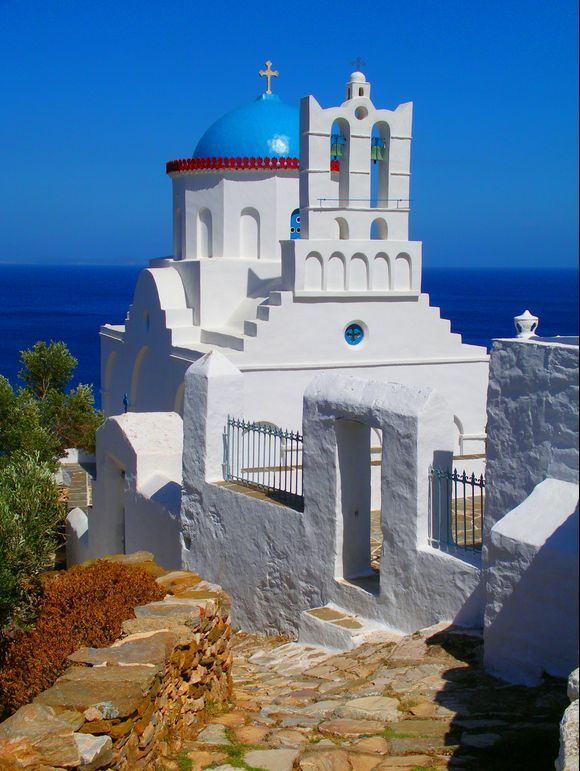 The most beautiful chapel church on Sifnos island