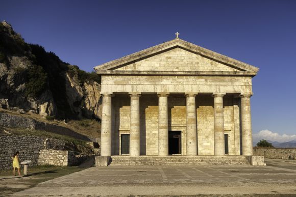 Old Fortress in Corfu, Greece