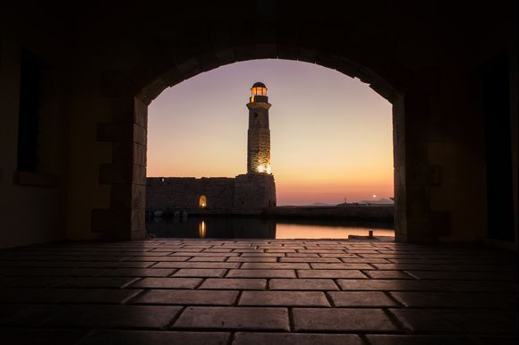  The 9m-high lighthouse was built in the 1830s, when Egypt ruled Crete and is one of the most important attractions of Rethymno.