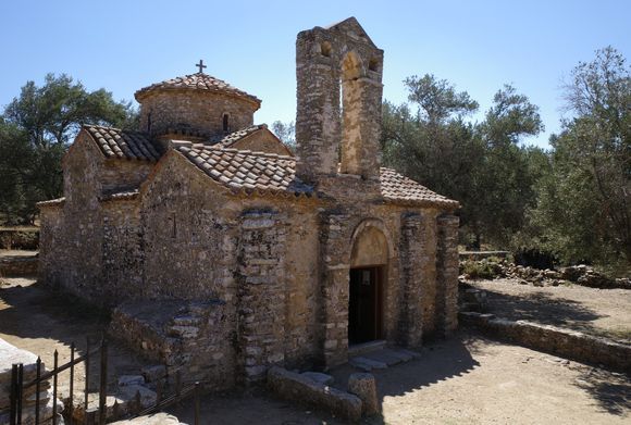 Byzantine church of Saint George Diasoritis built in 11th century.