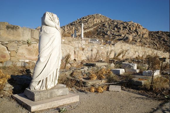 The island of Delos  is one of the most important mythological, historical, and archaeological sites in Greece.