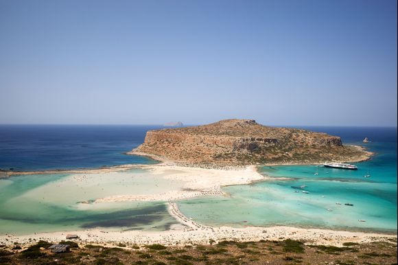 Balos  is one of the most famous and mesmerizing beaches in Greece.