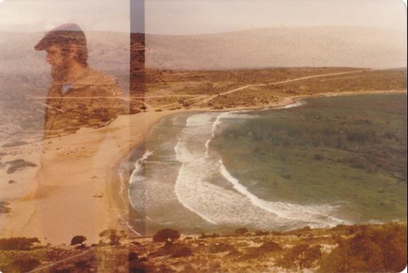 Livadi beach,1979,before development