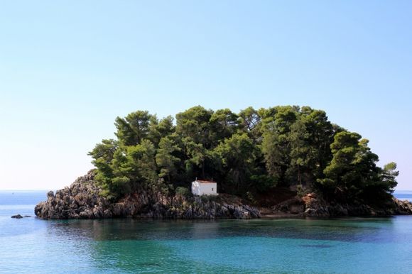 A small island off the coast of Parga