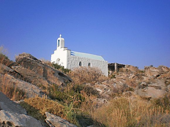 church on the rocks, kolimpithres area