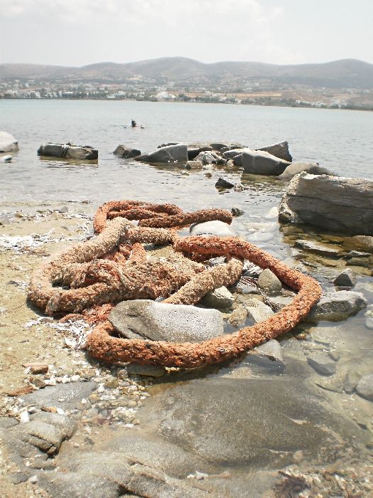 ship rope, kolimpithres beach