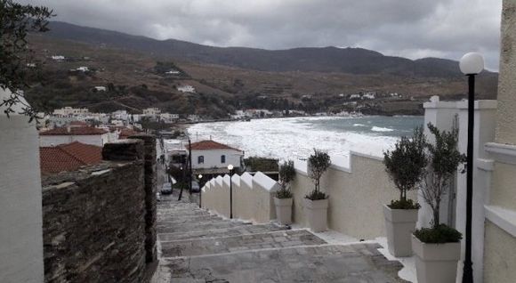 Beautiful photo of Andros which was taken near Chora.