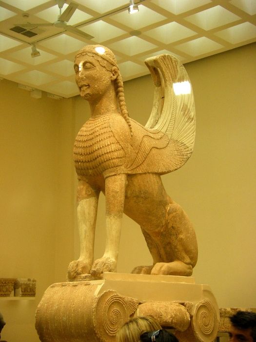 Sphinx from Naxos island