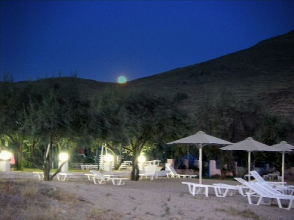 Full moon in Plati beach, summer 2009