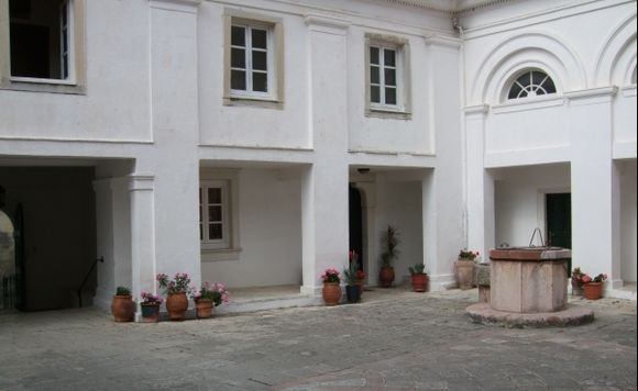 Platytera Monastery Courtyard