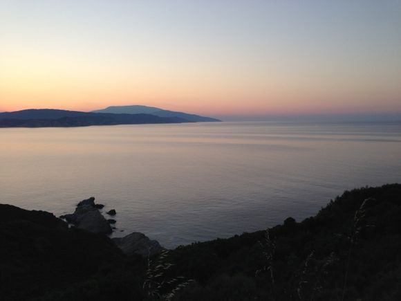 Dream sunset at Skiathos