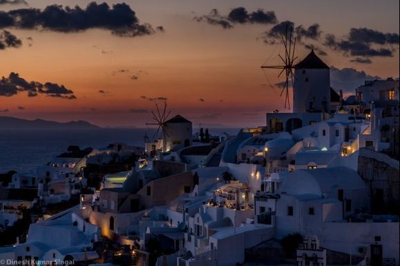 Sunset at Oia