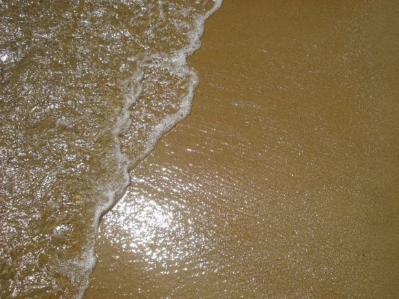 Golden sand of Skiathos