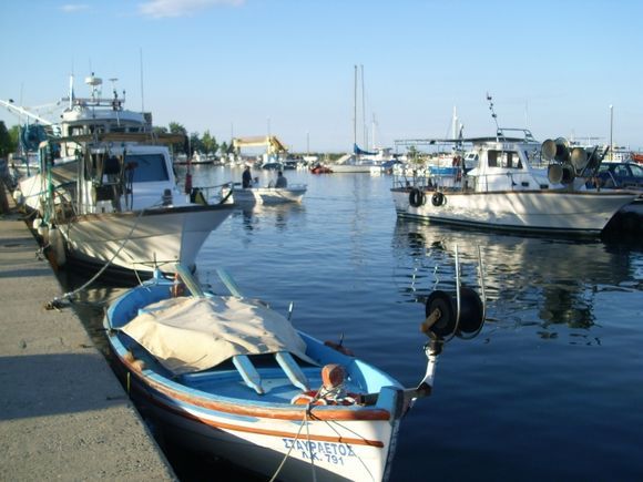 Paralia Katerini, the harbour