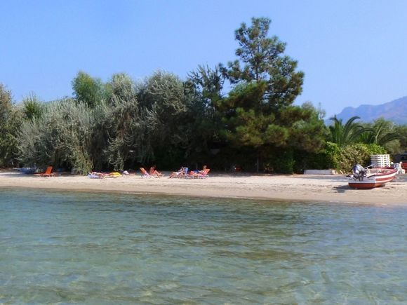 Tassos will charm you with these small romantic beaches