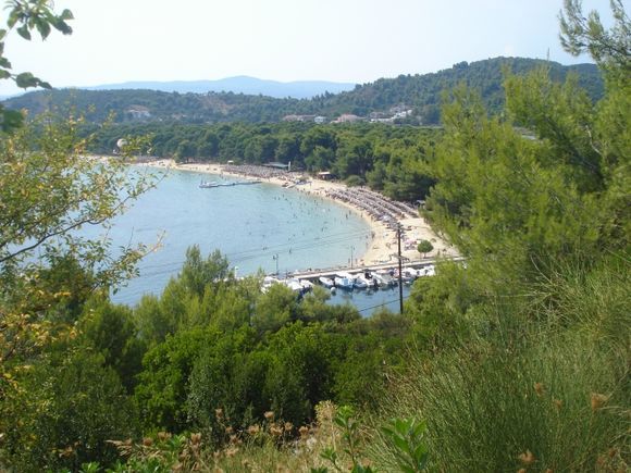 koukounaries beach