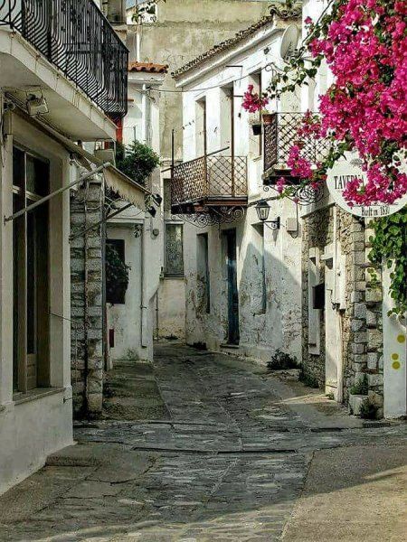 Street on Skiathos