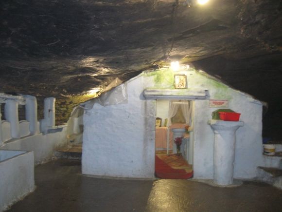 Church of Virgin Mary into a cave