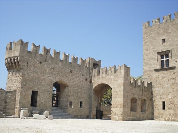 Square in the Palace of the Grand Master of the Knights