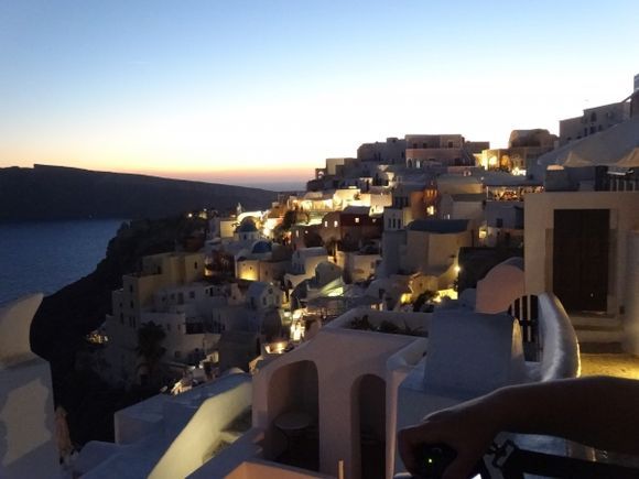 Oia, Santorini at Sunset