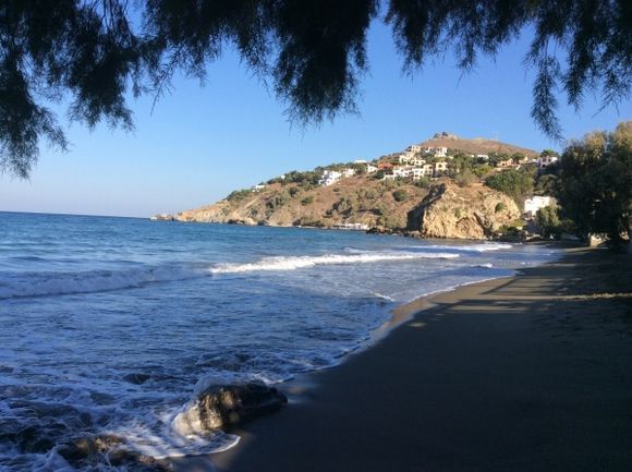 Kantouni beach Kalymnos. September 2014