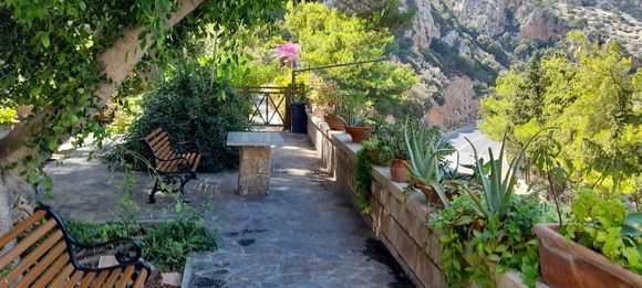 Crete: In a Monastery Garden (Monastery of St George Sellinari)