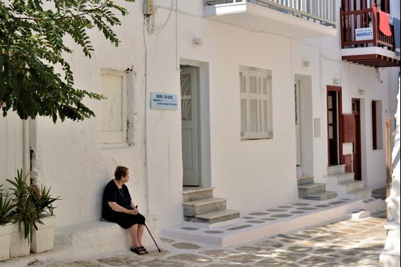 Mykonos town