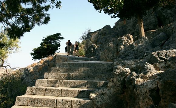 Steps for Lindos Acropolis