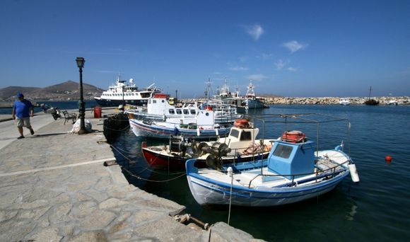 Naoussa harbour