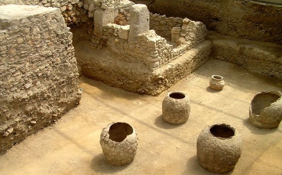 Roman baths excavation