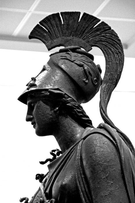 Piraeus Archeological Museum_Athena bronze statue