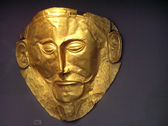 Agamemnons death mask