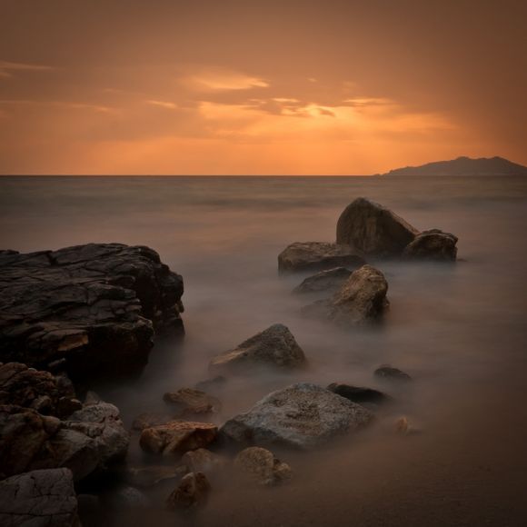 Thassos island at sunrise Source: