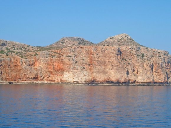 Coastline between Kissamos and Gramvousa Island.