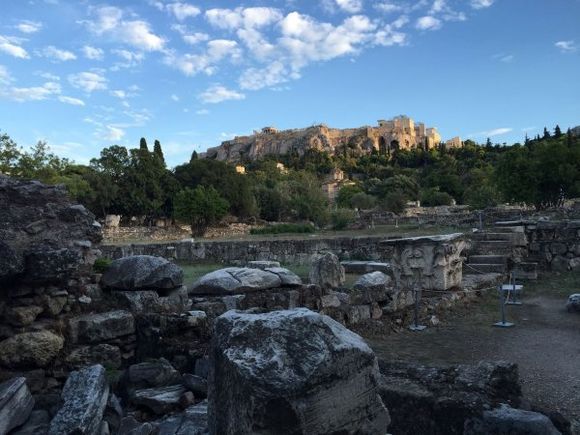 Taken in the ancient Agora in Athens!