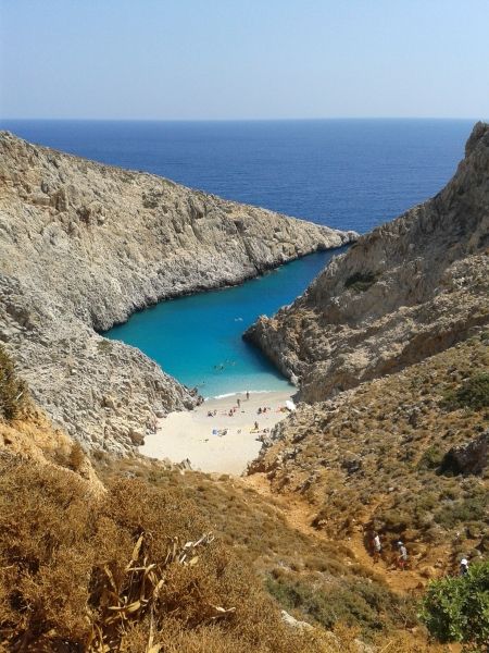 Seitan Limania Beach in Akrotiri, Chania - Crete