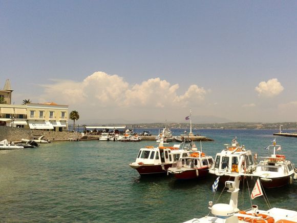 Spetses Port View