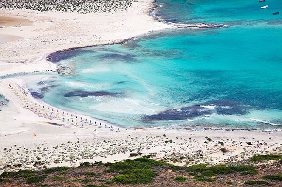 Balos, View from above