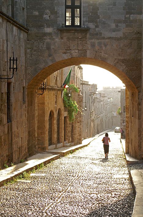 Rhodes, Old town, Ipoton street