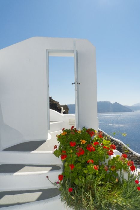 Door to Nowhere - Oia, Santorini